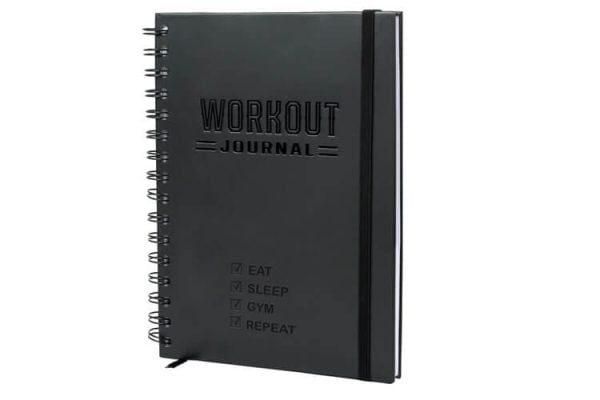 Hardcover Fitness Journal Workout Planner