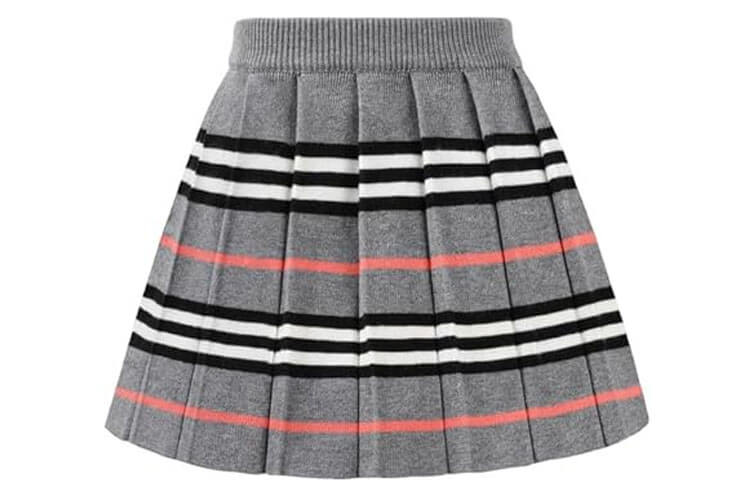 Little Kid Girls School Uniform Pleated Skirt Skort 