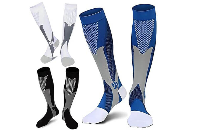 ZFiSt 3 Pair Medical Sport Compression Socks