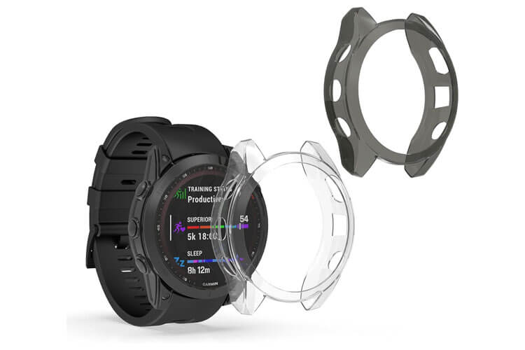 kwmobile Frame Cover Compatible with Garmin Fenix 7S Cover