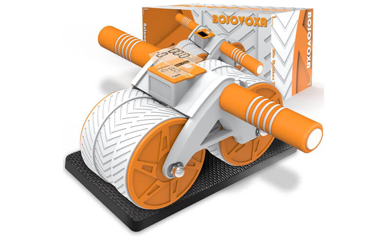 BOJOVOXA Automatic Rebound Ab Roller Wheel