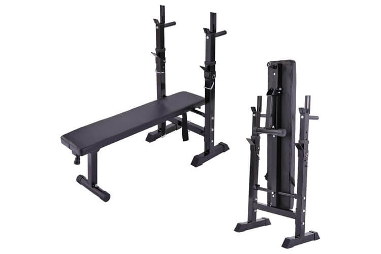 Olympic Adjustable Weight Workout Bench Rack