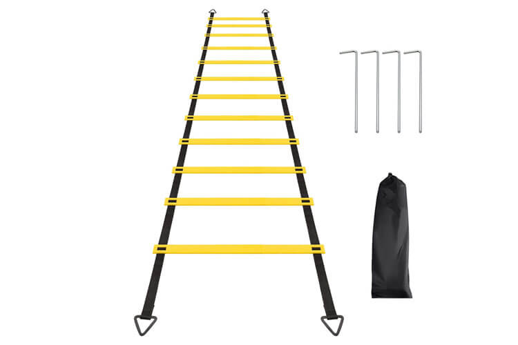 RUBY.Q 1/2/4 Pack Rungs Agility Ladder