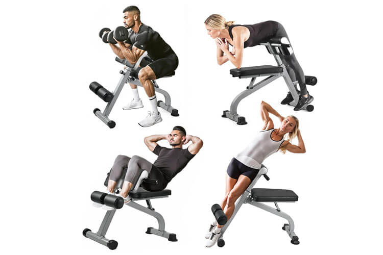 Roman Chair Adjustable Workout Bench