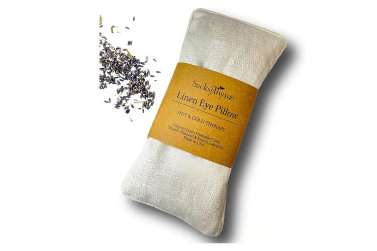 Sacksy Thyme Organic Linen Eye Pillow