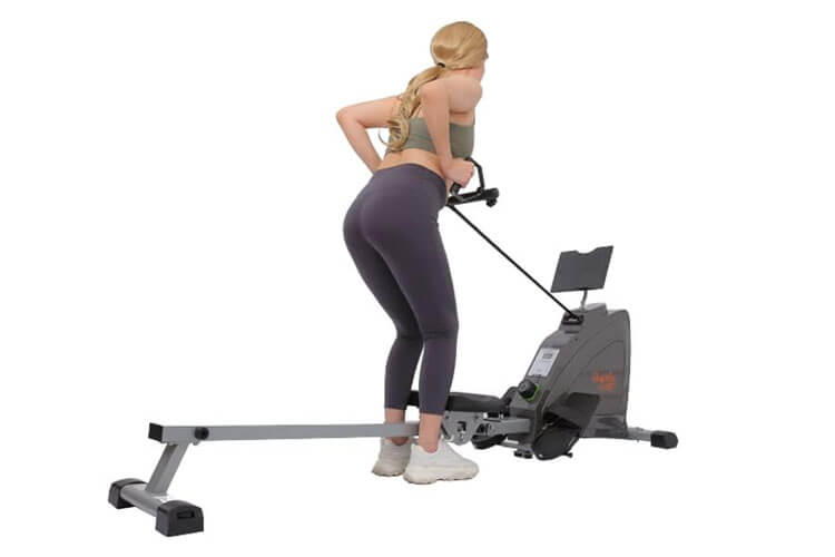 Quicker Land And Fitness Magnetic Rowing Machine