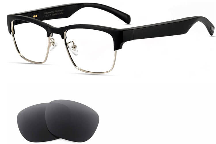 DOVIICO Smart Glasses Bluetooth Audio Glasses 