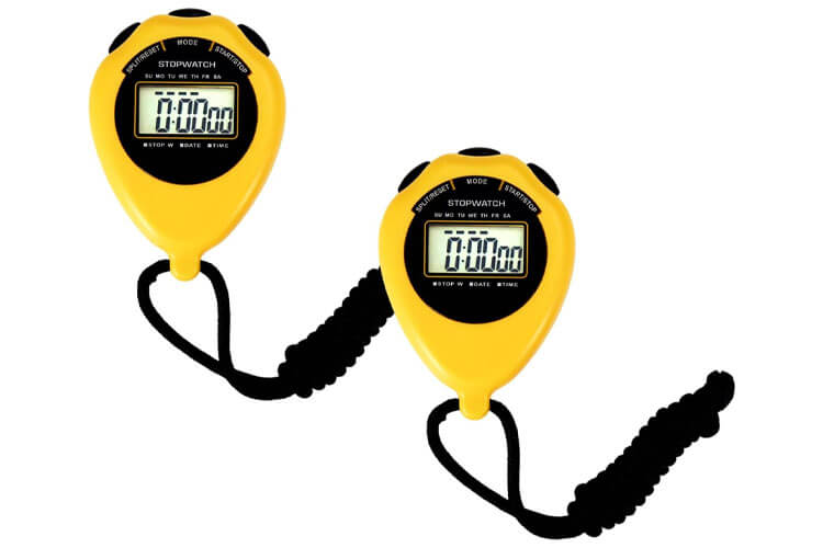 Stopwatch Sport Timer, 2 Pack Large Display Digital